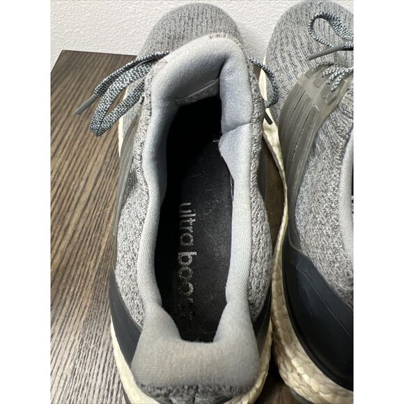 Adidas Ultra Boost 3.0 Mens Sz 11 Shoes Mystery Grey 2017 Style BA8849 - Picture 13 of 16